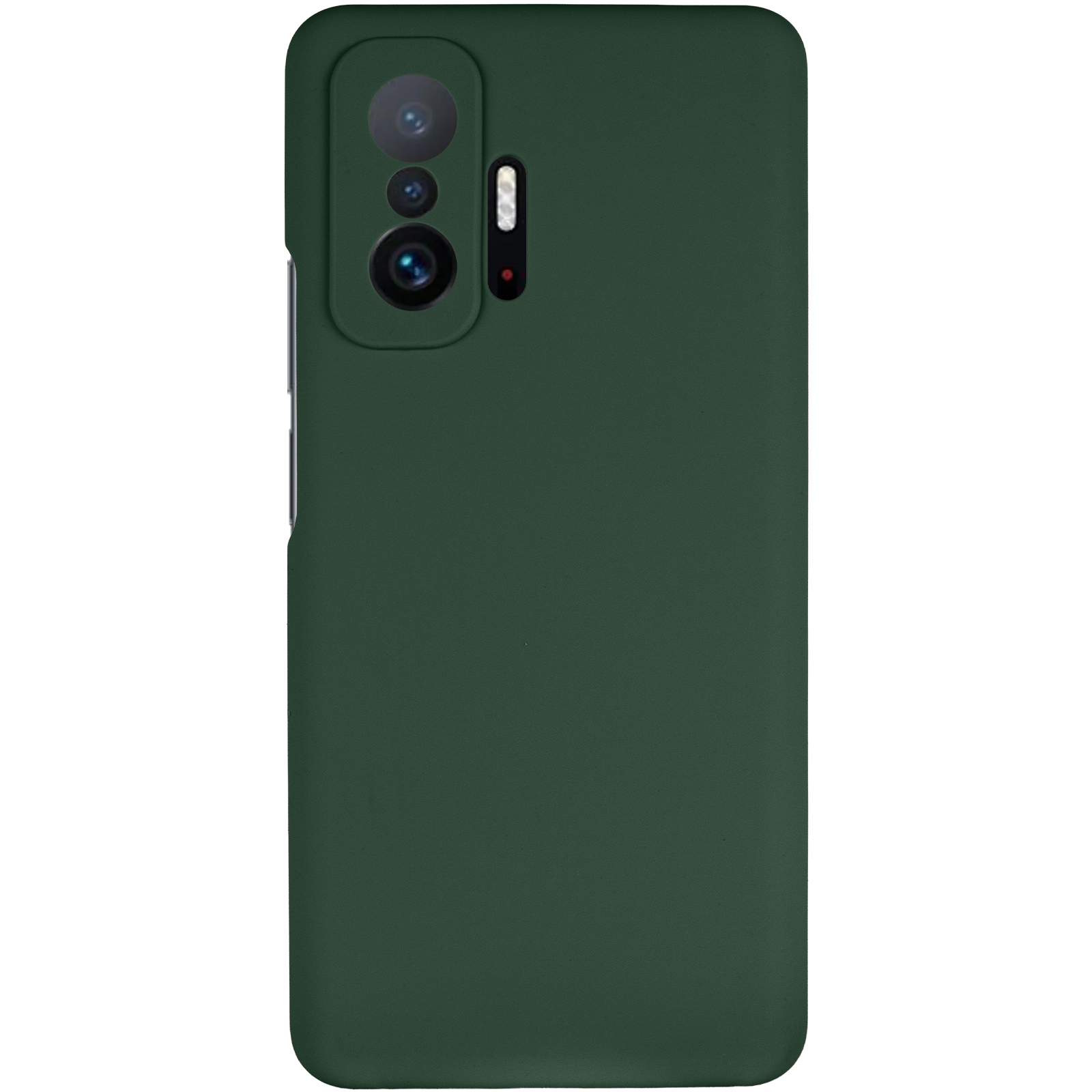 Чохол Silicone Cover Lakshmi Full Camera (AAA) для Xiaomi 11T / 11T Pro, Зелений / Cyprus Green 1, Силікон, купити оптом з доставкою