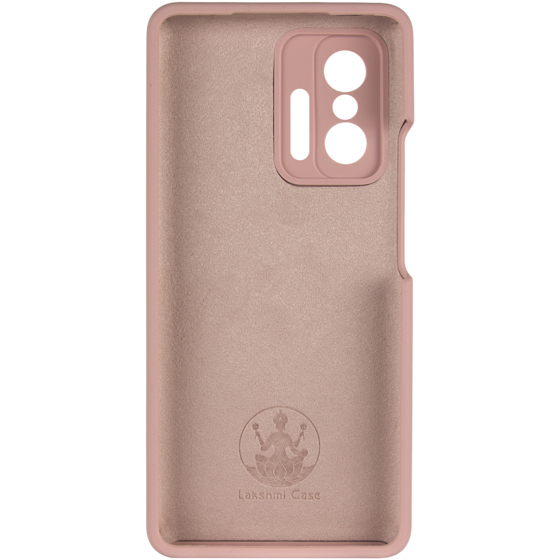 Чохол Silicone Cover Lakshmi Full Camera (AAA) для Xiaomi 11T / 11T Pro, Рожевий / Pink Sand 2, Силікон, купити оптом з доставкою