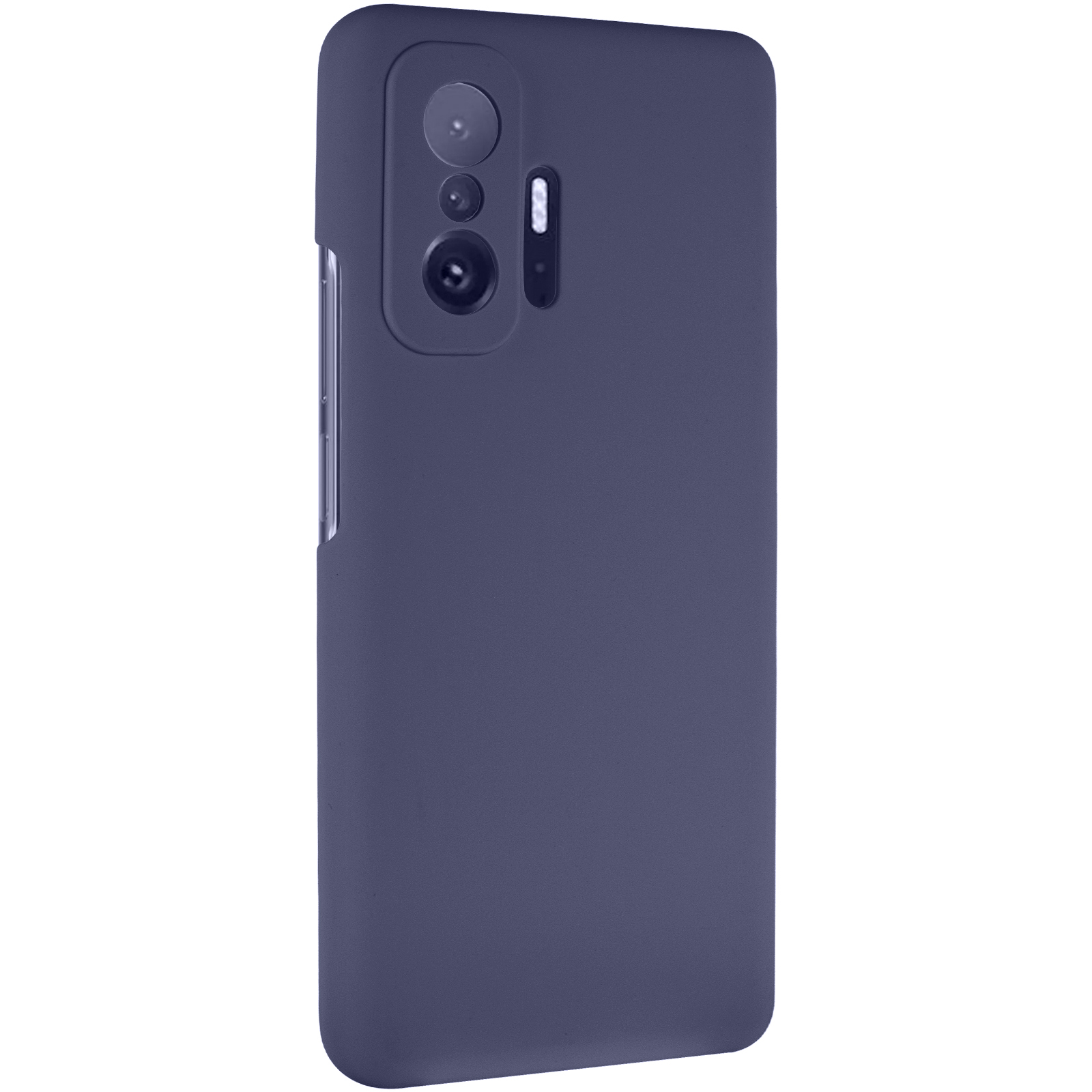 Чохол Silicone Cover Lakshmi Full Camera (AAA) для Xiaomi 11T / 11T Pro, Сірий / Dark Gray, Силікон, купити оптом з доставкою