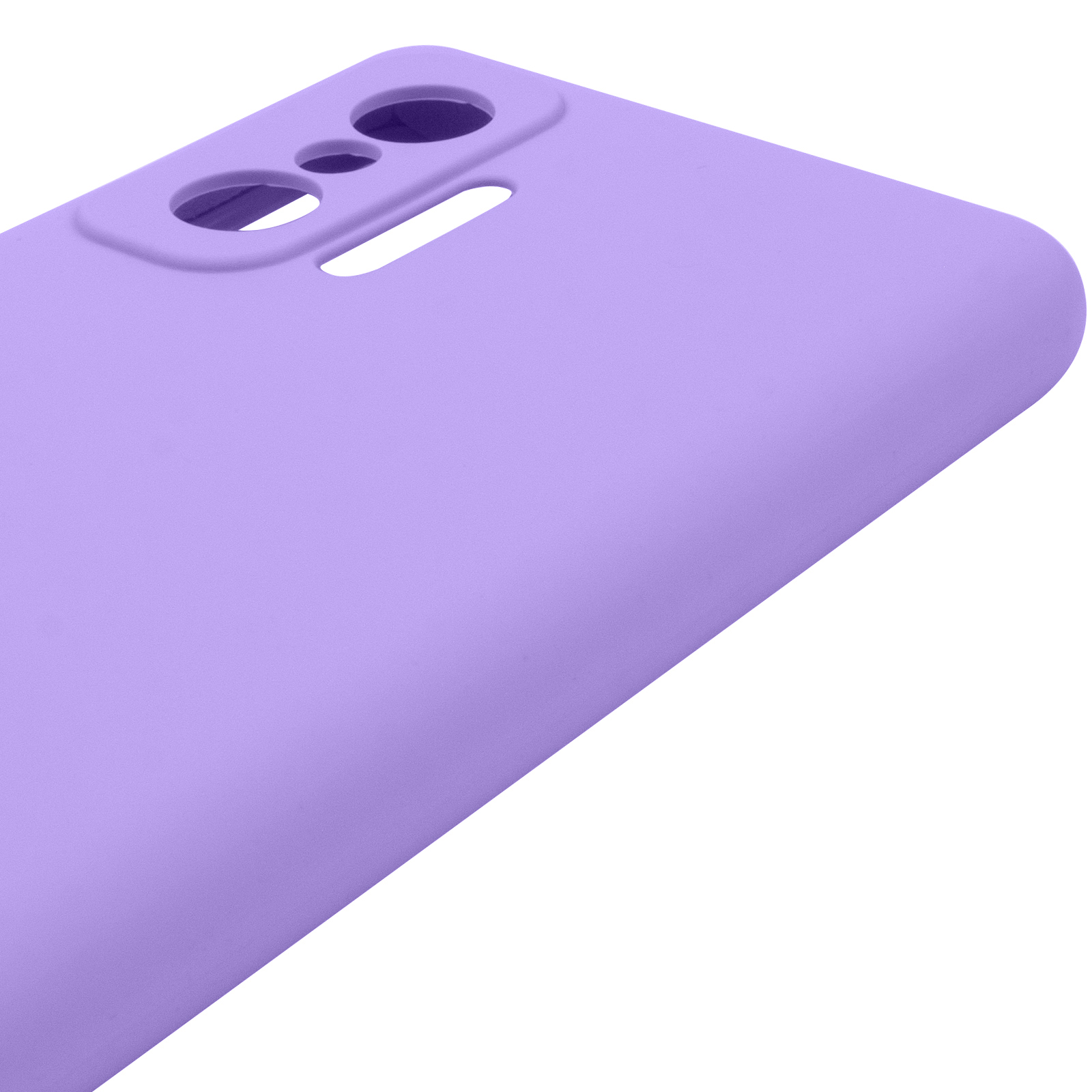 Чохол Silicone Cover Lakshmi Full Camera (AAA) для Xiaomi 11T / 11T Pro, Бузковий / Dasheen 3, Силікон, купити оптом з доставкою