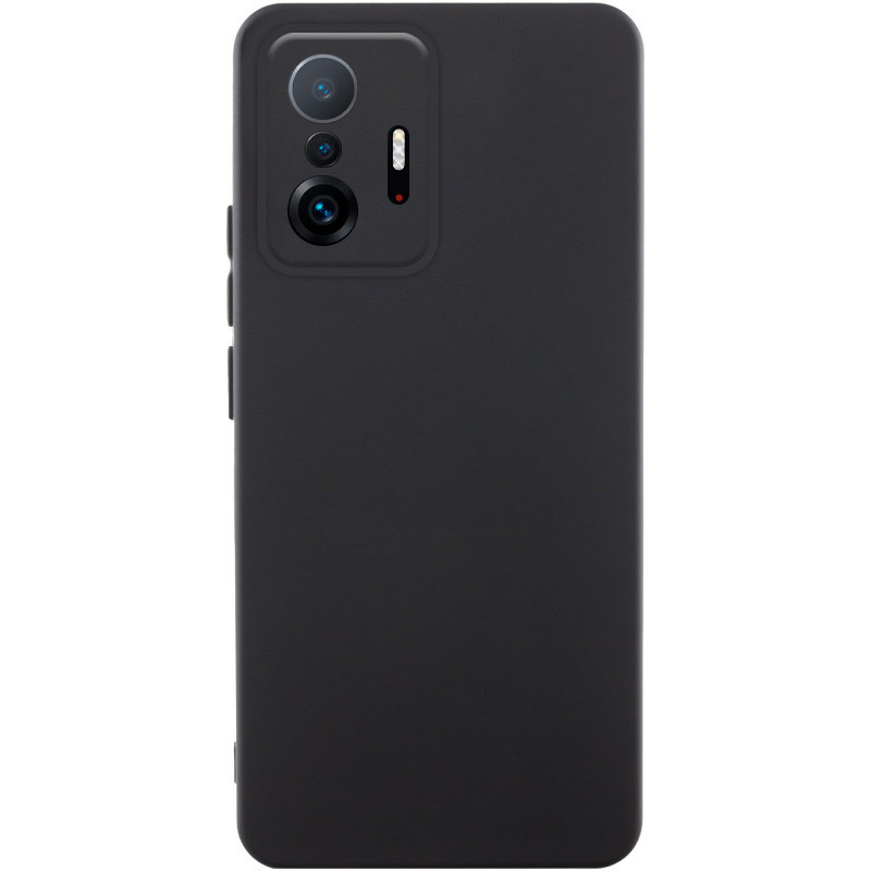Чохол Silicone Cover Lakshmi Full Camera (AAA) для Xiaomi 11T / 11T Pro | Мікрофібра на малюнкі №1
