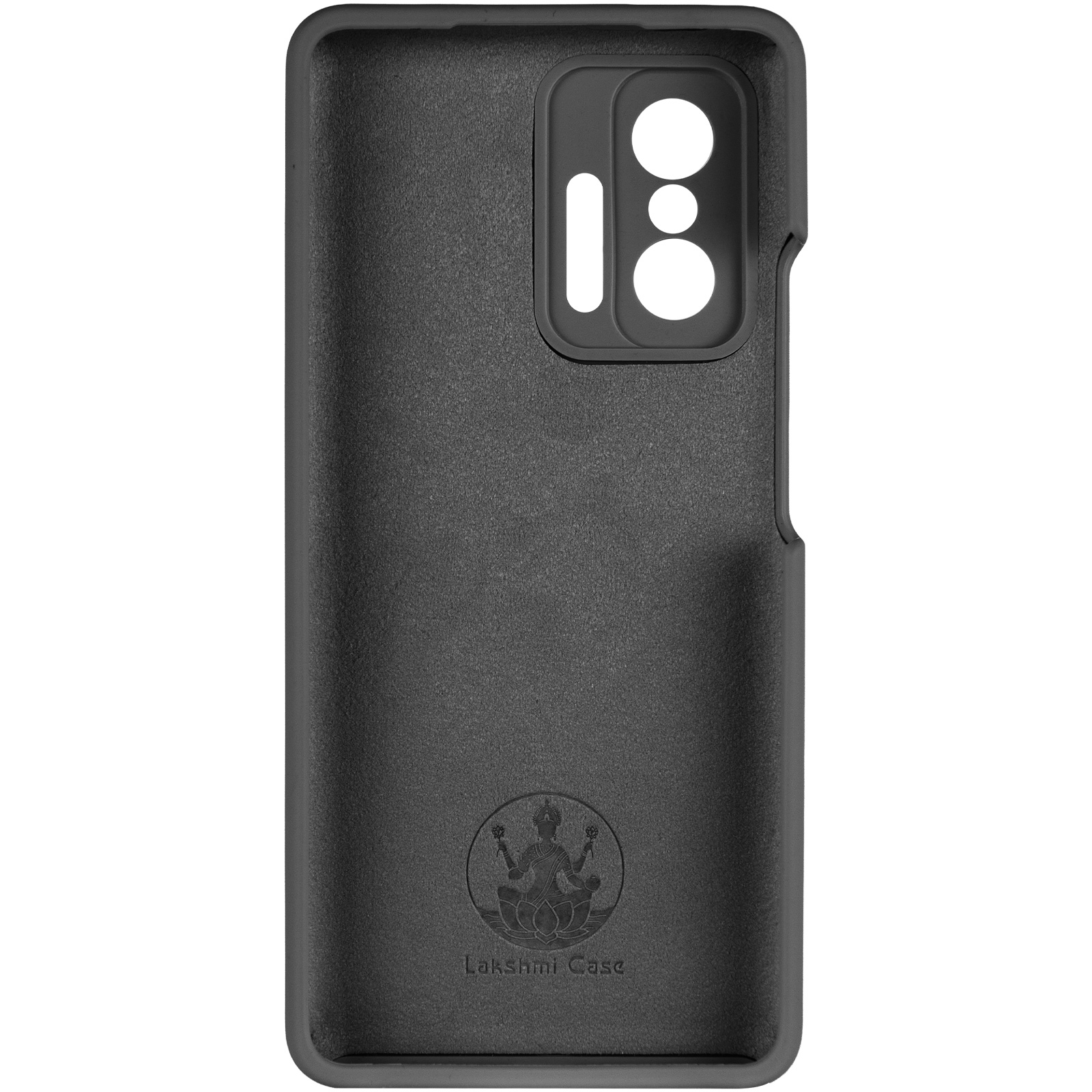 Чохол Silicone Cover Lakshmi Full Camera (AAA) для Xiaomi 11T / 11T Pro, Чорний / Black 3, Силікон, купити оптом з доставкою