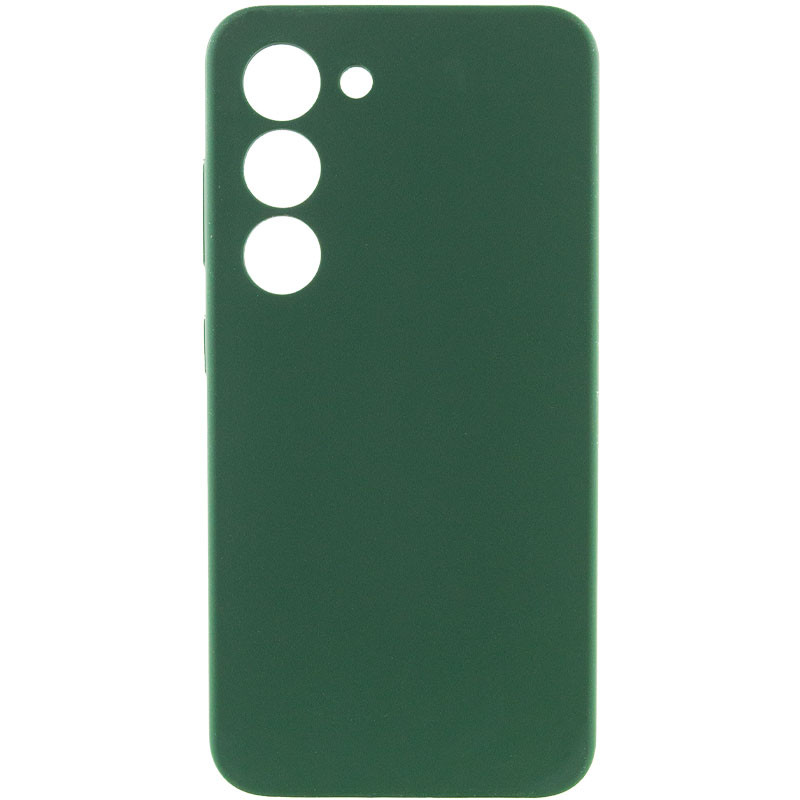 Чехол Silicone Cover Lakshmi Full Camera (AAA) для Samsung Galaxy S22 | Микрофибра на картинке №1