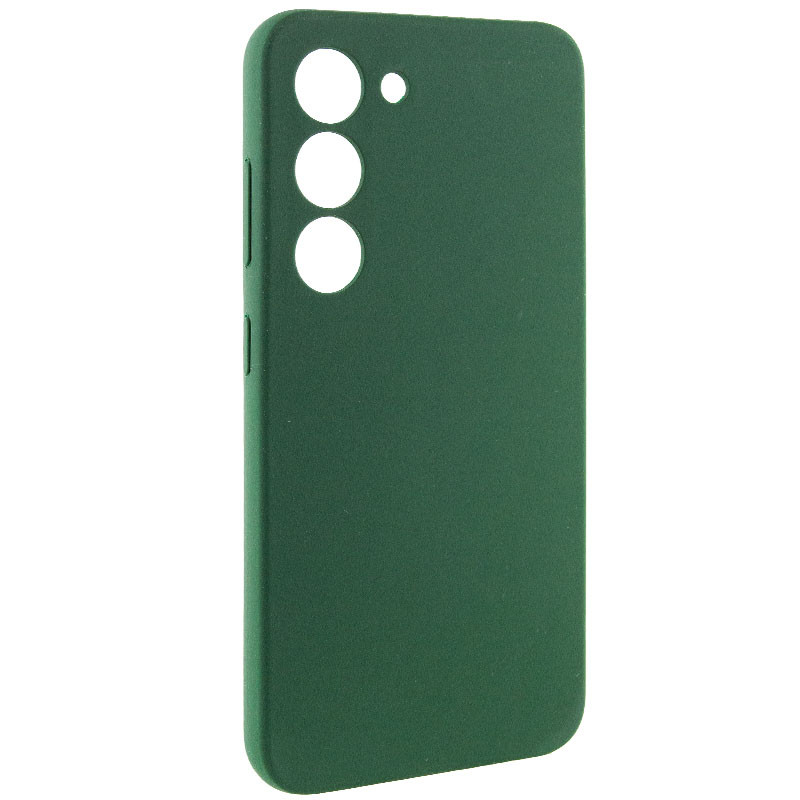 Чехол Silicone Cover Lakshmi Full Camera (AAA) для Samsung Galaxy S22 | Микрофибра на картинке №2