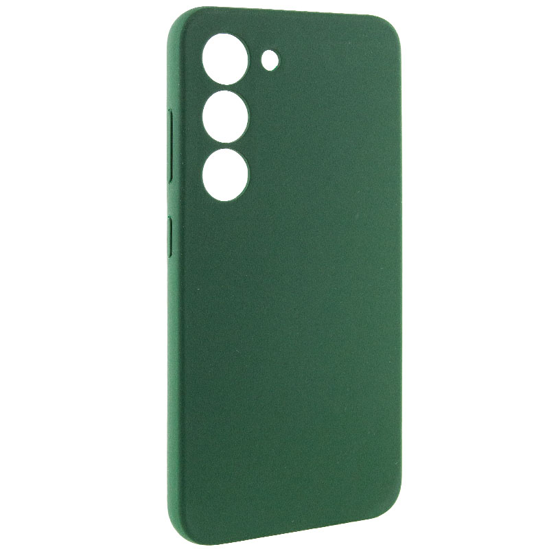 Чохол Silicone Cover Lakshmi Full Camera (AAA) для Samsung Galaxy S22, Зелений / Cyprus Green 1, Силікон, купити оптом з доставкою