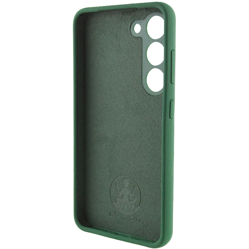 Чохол Silicone Cover Lakshmi Full Camera (AAA) для Samsung Galaxy S22, Зелений / Cyprus Green 3, Силікон, купити оптом з доставкою