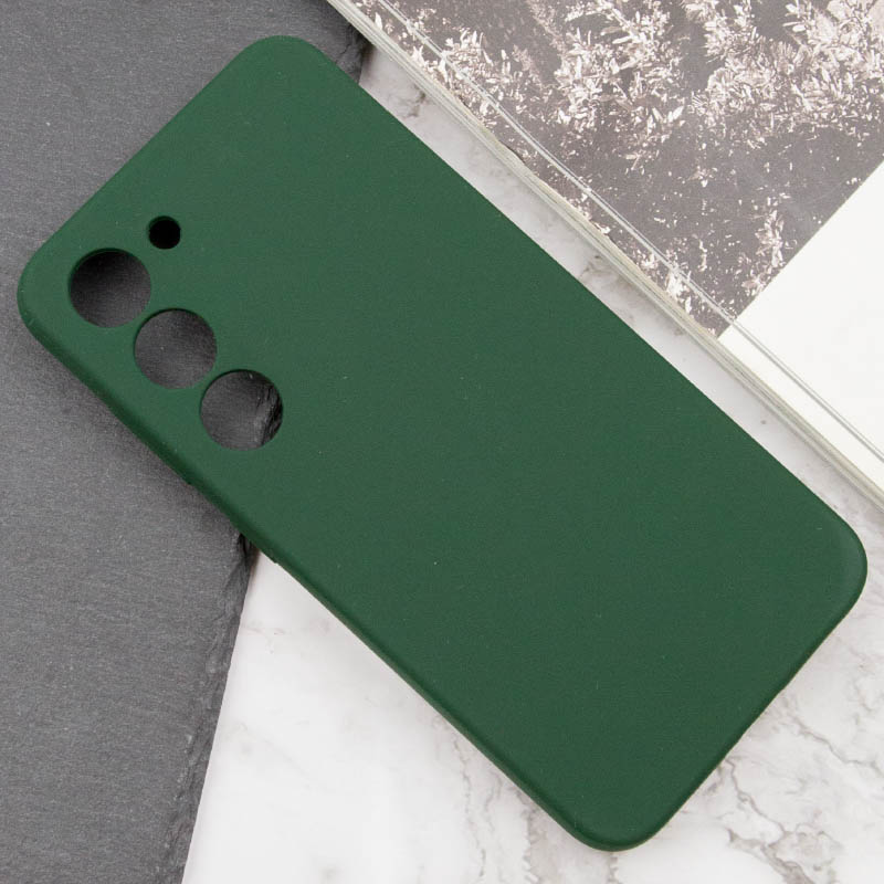 Чохол Silicone Cover Lakshmi Full Camera (AAA) для Samsung Galaxy S22, Зелений / Cyprus Green 4, Силікон, купити оптом з доставкою