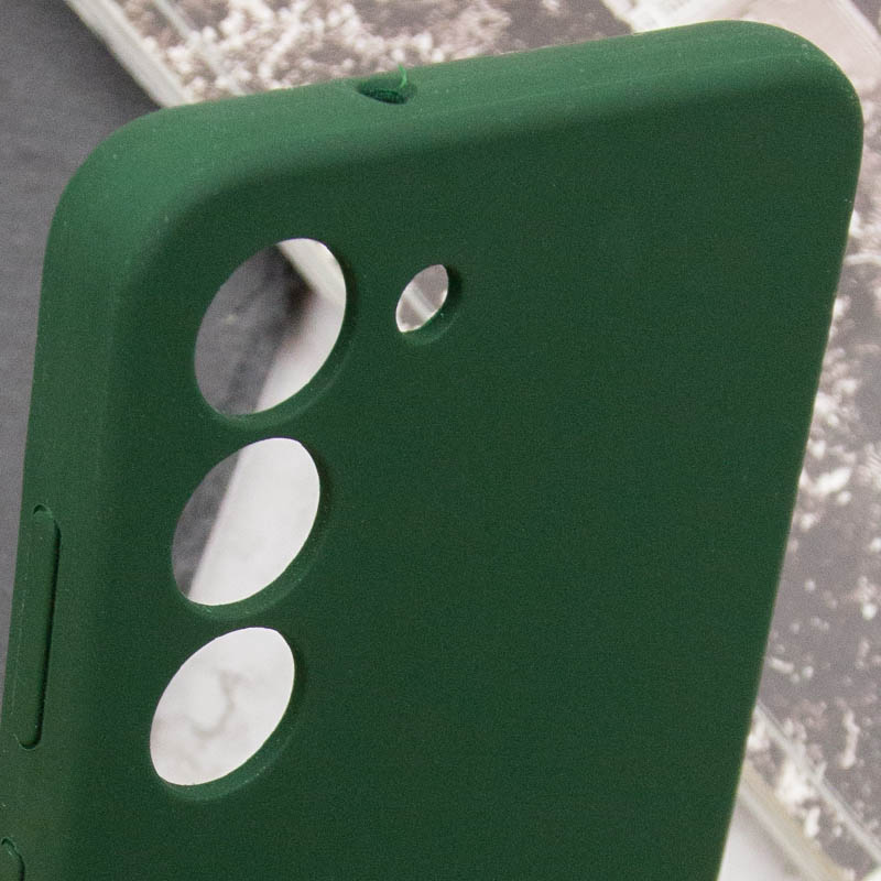 Чохол Silicone Cover Lakshmi Full Camera (AAA) для Samsung Galaxy S22, Зелений / Cyprus Green 5, Силікон, купити оптом з доставкою