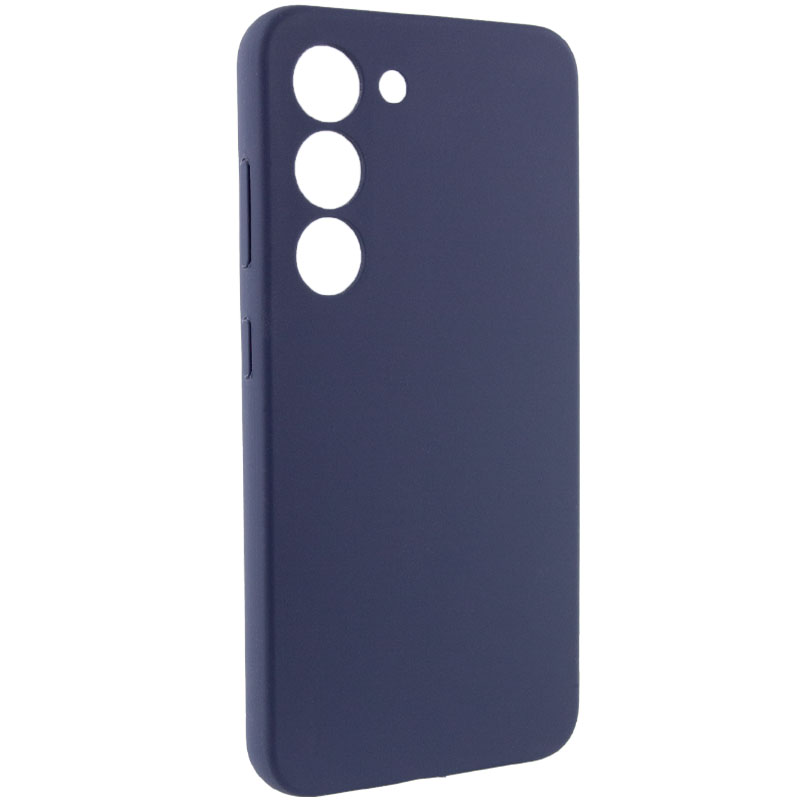 Чохол Silicone Cover Lakshmi Full Camera (AAA) для Samsung Galaxy S22, Темно-синій / Midnight blue 1, Силікон, купити оптом з доставкою