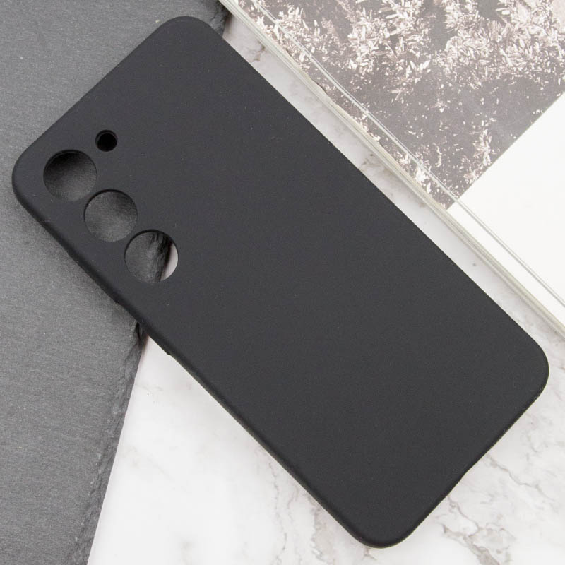 Чохол Silicone Cover Lakshmi Full Camera (AAA) для Samsung Galaxy S22, Чорний / Black 4, Силікон, купити оптом з доставкою