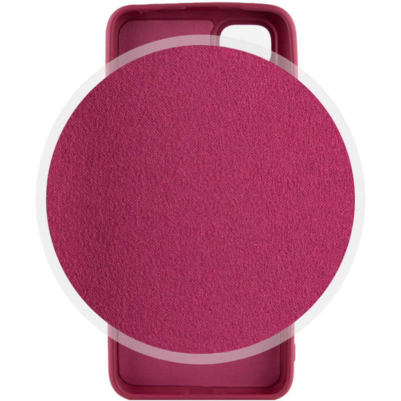 Чехол Silicone Cover Lakshmi Full Camera (AAA) для Xiaomi Redmi Note 11 Pro 4G/5G / 12 Pro 4G, Бордовый / Plum 2, Силикон, купить оптом с доставкой