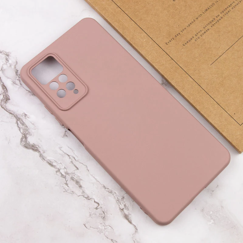 Чехол Silicone Cover Lakshmi Full Camera (AAA) для Xiaomi Redmi Note 11 Pro 4G/5G / 12 Pro 4G, Розовый / Pink Sand 3, Силикон, купить оптом с доставкой