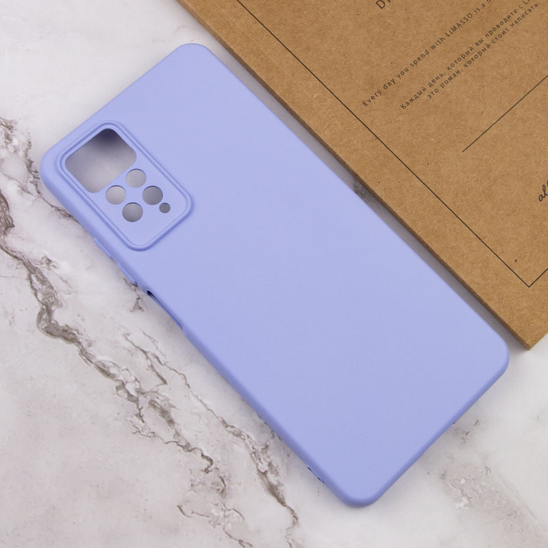 Чехол Silicone Cover Lakshmi Full Camera (AAA) для Xiaomi Redmi Note 11 Pro 4G/5G / 12 Pro 4G, Сиреневый / Dasheen 3, Силикон, купить оптом с доставкой