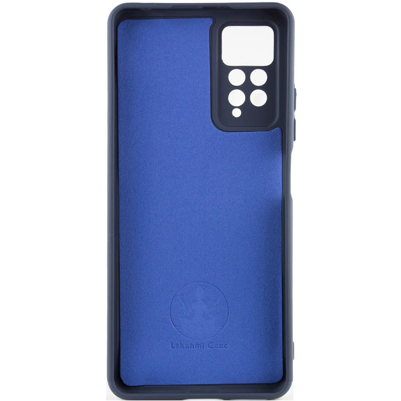 Чехол Silicone Cover Lakshmi Full Camera (AAA) для Xiaomi Redmi Note 11 Pro 4G/5G / 12 Pro 4G, Темно-синий / Midnight blue 1, Силикон, купить оптом с доставкой