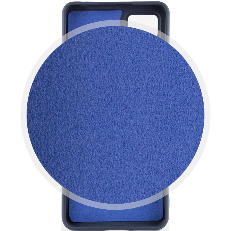 Чехол Silicone Cover Lakshmi Full Camera (AAA) для Xiaomi Redmi Note 11 Pro 4G/5G / 12 Pro 4G, Темно-синий / Midnight blue 2, Силикон, купить оптом с доставкой