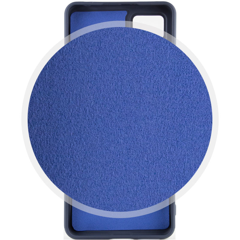 Чехол Silicone Cover Lakshmi Full Camera (AAA) для Xiaomi Redmi Note 11 Pro 4G/5G / 12 Pro 4G, Темно-синий / Midnight blue 2, Силикон, купить оптом с доставкой