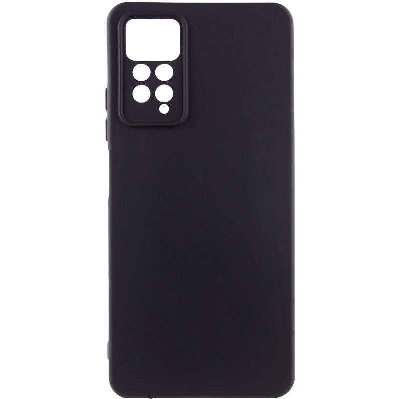 Чехол Silicone Cover Lakshmi Full Camera (AAA) для Xiaomi Redmi Note 11 Pro 4G/5G / 12 Pro 4G, Черный / Black, Силикон, купить оптом с доставкой