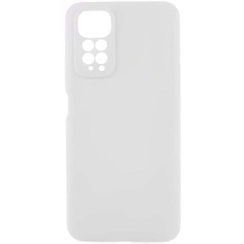Чехол Silicone Cover Lakshmi Full Camera (AAA) для Xiaomi Redmi Note 11 Pro 4G/5G / 12 Pro 4G, Белый / White, Силикон, купить оптом с доставкой