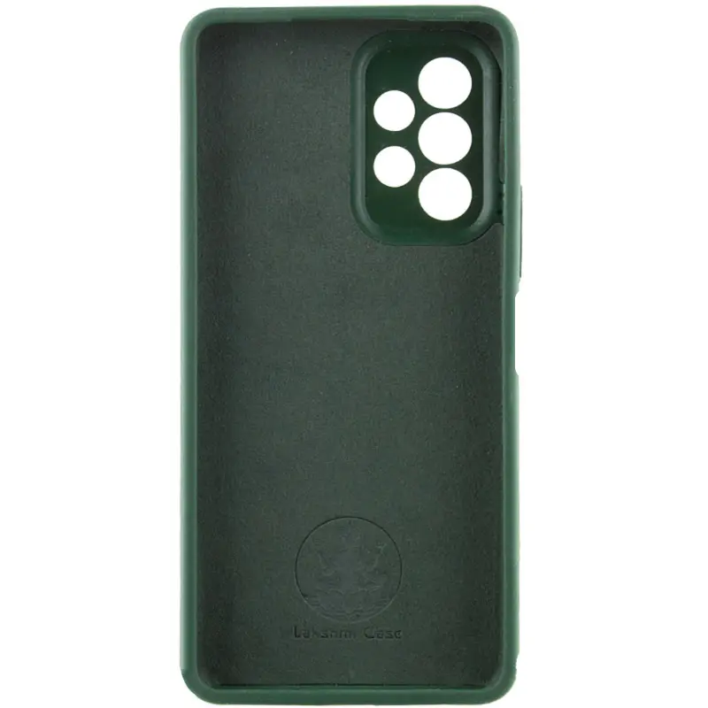 Чехол Silicone Cover Lakshmi Full Camera (AAA) для Samsung Galaxy A13 4G, Зеленый / Cyprus Green 1, Силикон, купить оптом с доставкой