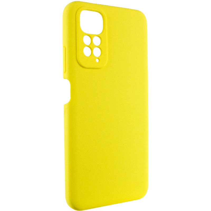Чохол Silicone Cover Lakshmi Full Camera (AAA) для Xiaomi Redmi Note 11 (Global) / Note 11S | Мікрофібра на малюнкі №2