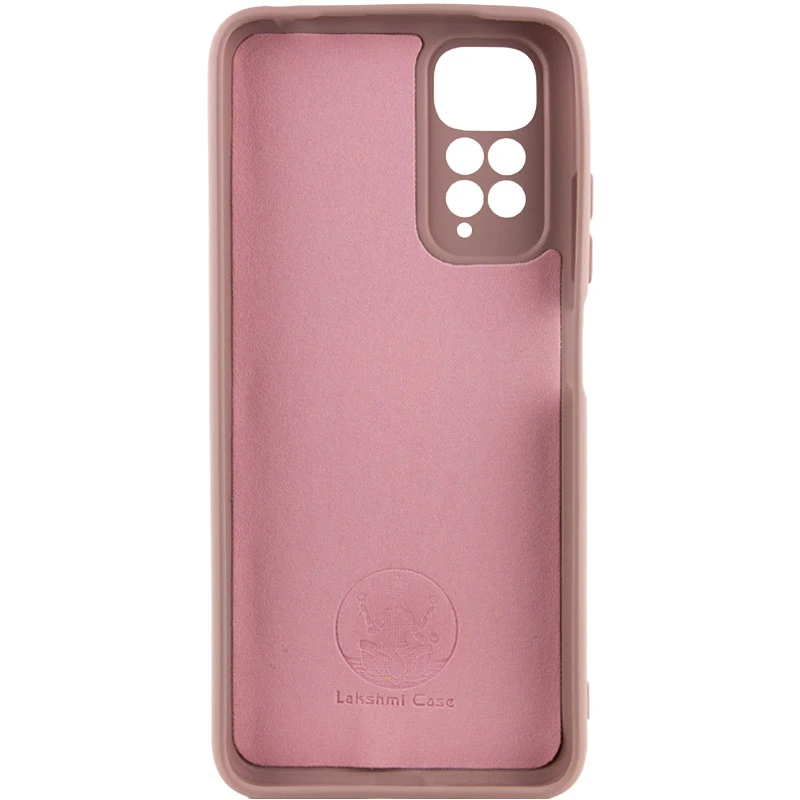 Чехол Silicone Cover Lakshmi Full Camera (AAA) для Xiaomi Redmi Note 11 (Global) / Note 11S, Розовый / Pink Sand 1, Силикон, купить оптом с доставкой