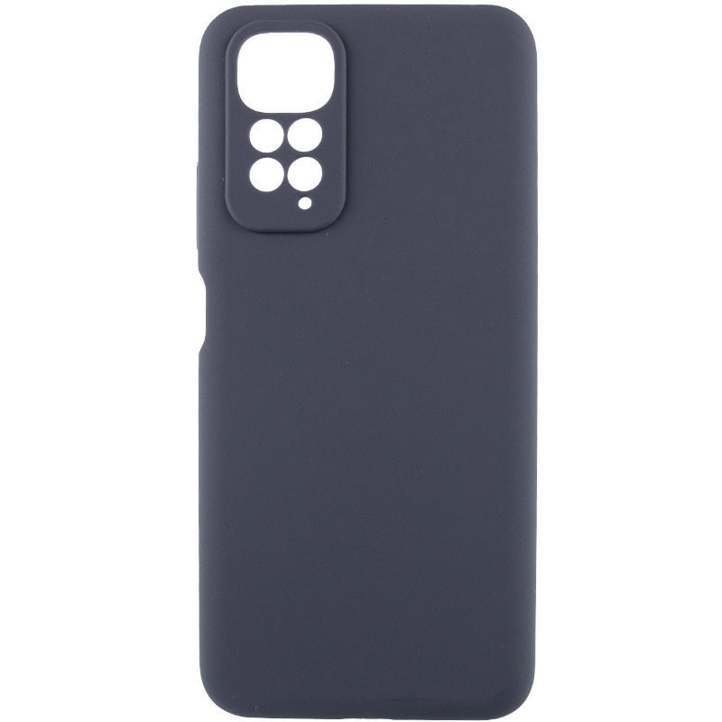 Чехол Silicone Cover Lakshmi Full Camera (AAA) для Xiaomi Redmi Note 11 (Global) / Note 11S | Микрофибра на картинке №1