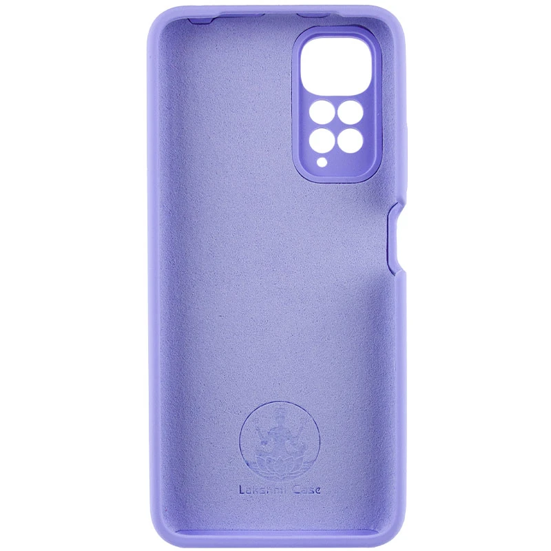 Чехол Silicone Cover Lakshmi Full Camera (AAA) для Xiaomi Redmi Note 11 (Global) / Note 11S, Сиреневый / Dasheen 2, Силикон, купить оптом с доставкой