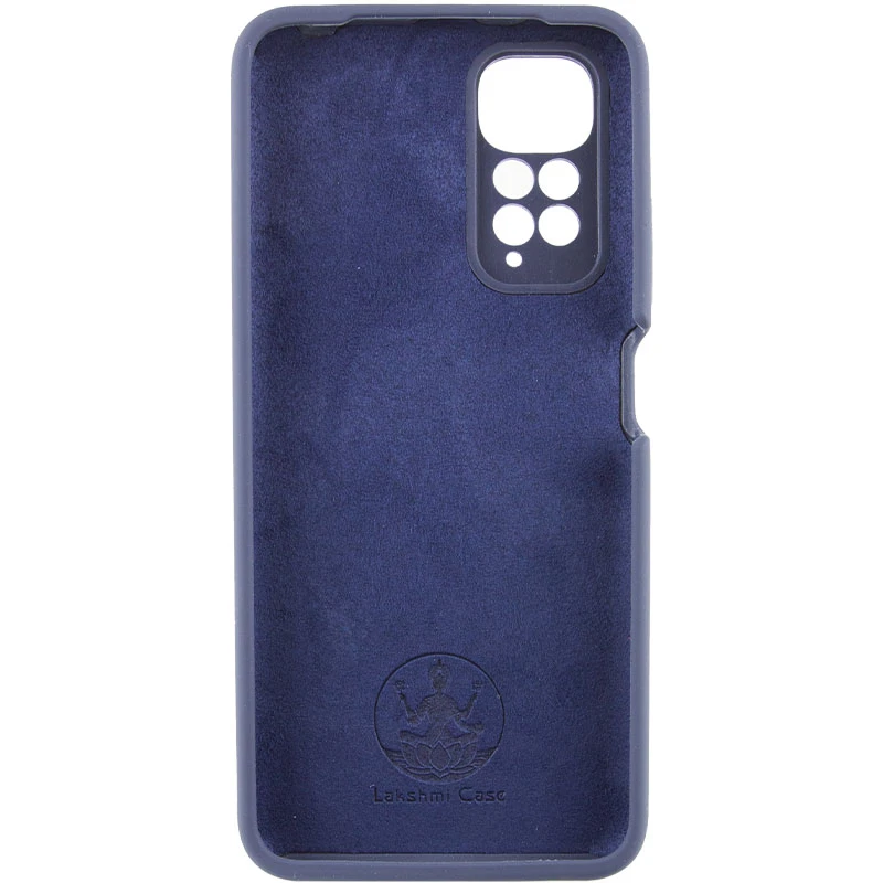 Чехол Silicone Cover Lakshmi Full Camera (AAA) для Xiaomi Redmi Note 11 (Global) / Note 11S, Темно-синий / Midnight blue 2, Силикон, купить оптом с доставкой