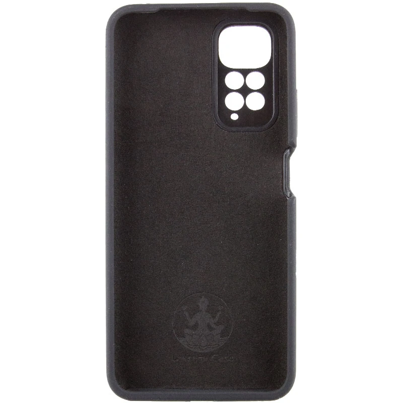 Чехол Silicone Cover Lakshmi Full Camera (AAA) для Xiaomi Redmi Note 11 (Global) / Note 11S, Черный / Black 2, Силикон, купить оптом с доставкой