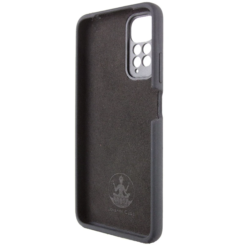 Чехол Silicone Cover Lakshmi Full Camera (AAA) для Xiaomi Redmi Note 11 (Global) / Note 11S, Черный / Black 3, Силикон, купить оптом с доставкой