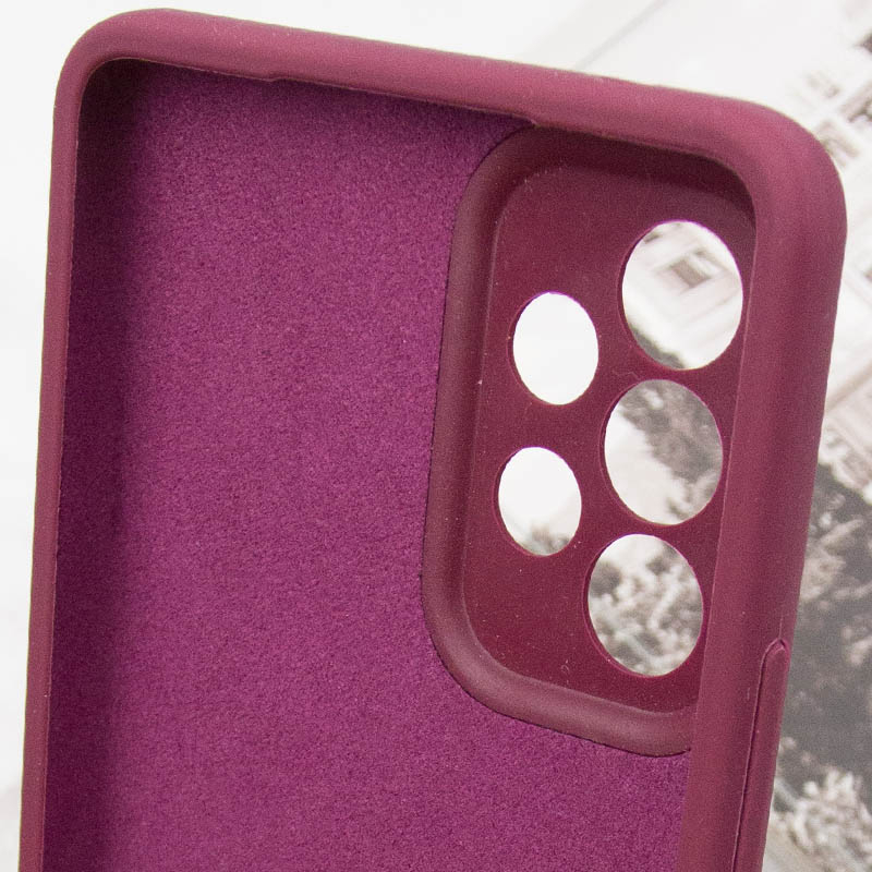 Чохол Silicone Cover Lakshmi Full Camera (AAA) для Samsung Galaxy A53 5G | Мікрофібра на малюнкі №7