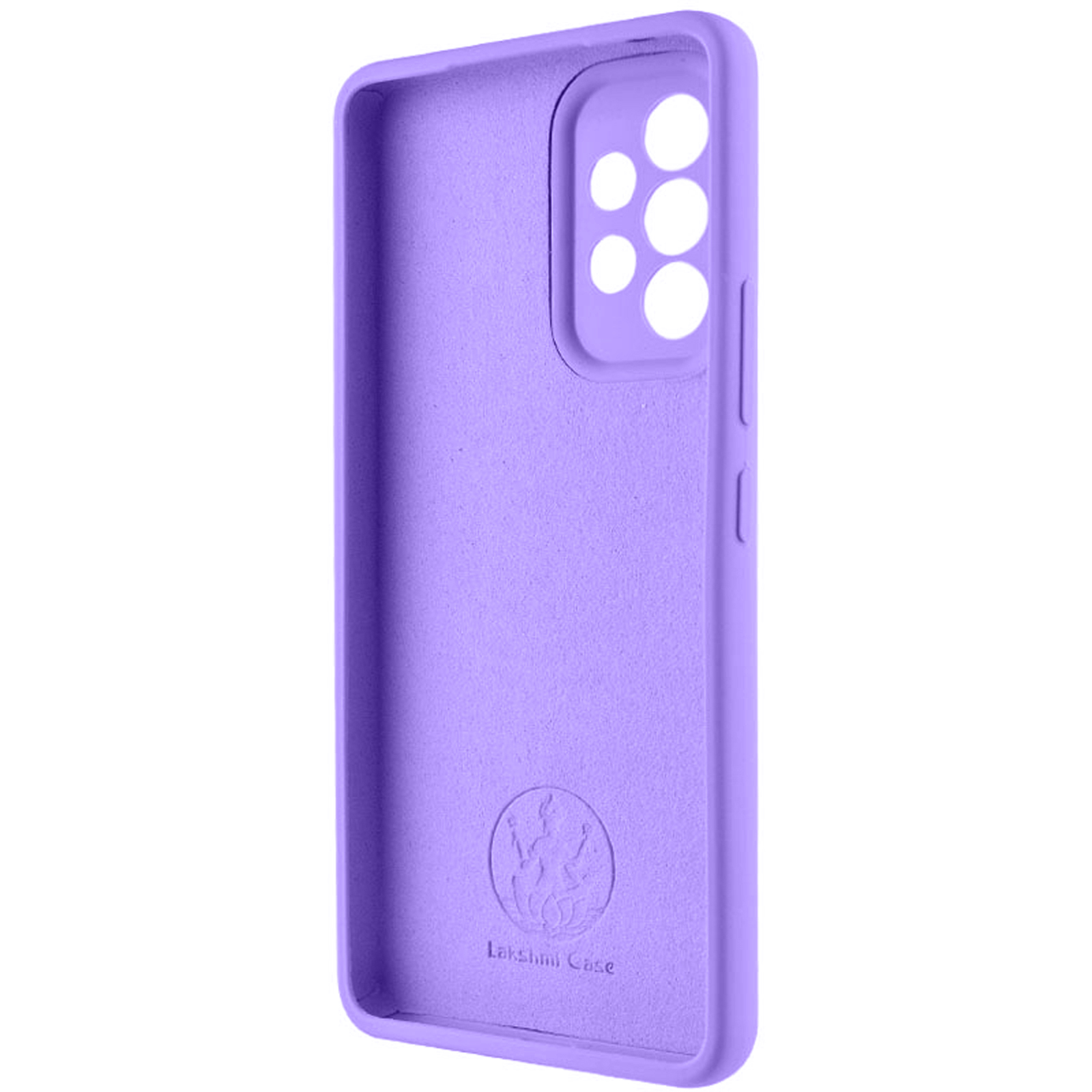 Чохол Silicone Cover Lakshmi Full Camera (AAA) для Samsung Galaxy A53 5G, Бузковий / Dasheen 3, Силікон, купити оптом з доставкою