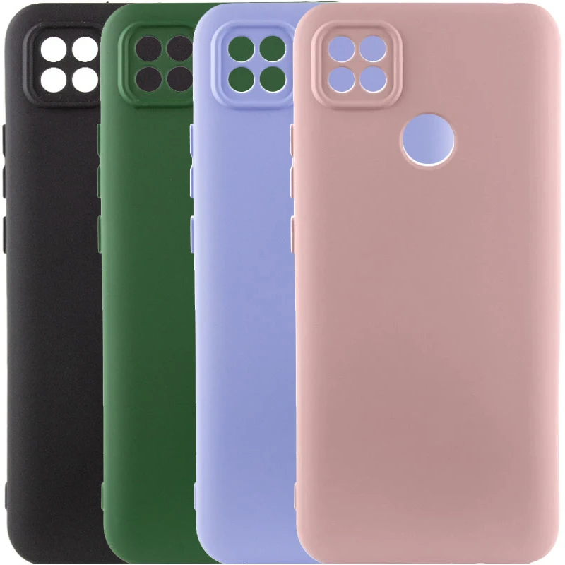Чехол Silicone Cover Lakshmi Full Camera (AAA) для Xiaomi Redmi 10A, Силикон, купить оптом с доставкой