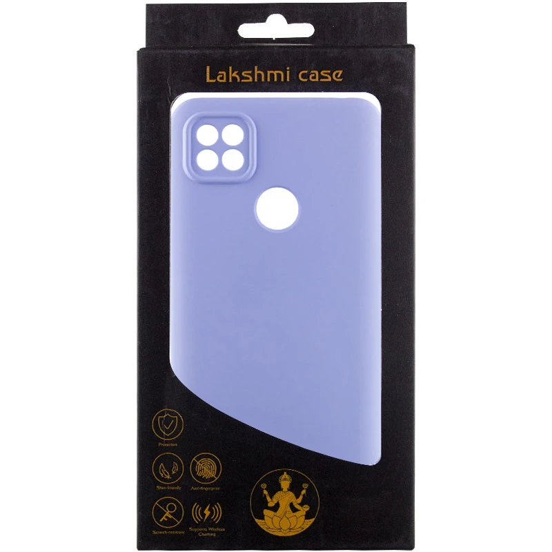 Чехол Silicone Cover Lakshmi Full Camera (AAA) для Xiaomi Redmi 10A, Сиреневый / Dasheen 4, Силикон, купить оптом с доставкой