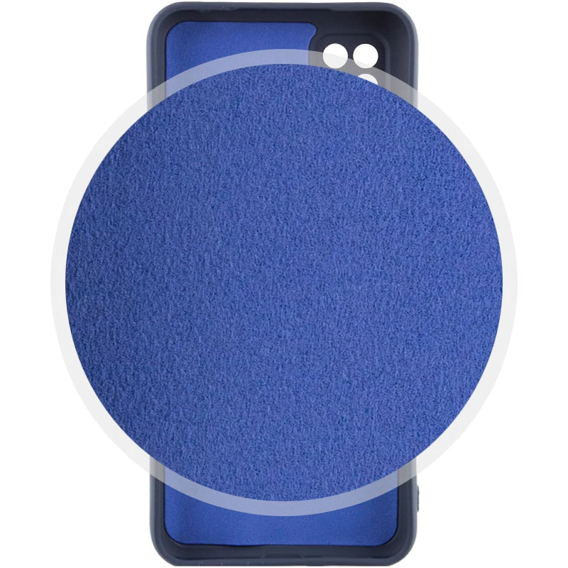 Чехол Silicone Cover Lakshmi Full Camera (AAA) для Xiaomi Redmi 10A, Темно-синий / Midnight blue 2, Силикон, купить оптом с доставкой