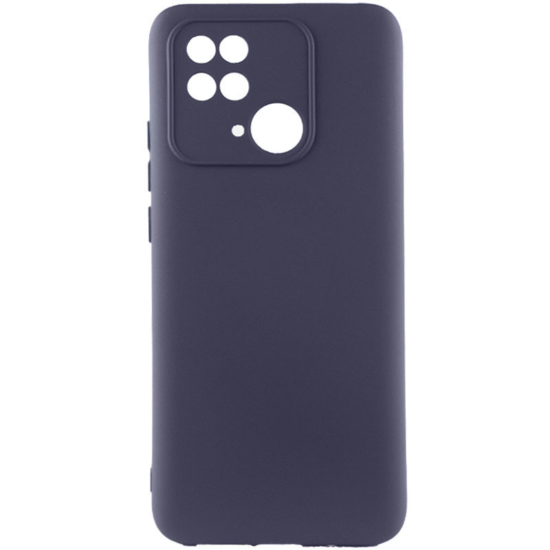 Чехол Silicone Cover Lakshmi Full Camera (AAA) для Xiaomi Redmi 10C | Микрофибра на картинке №1