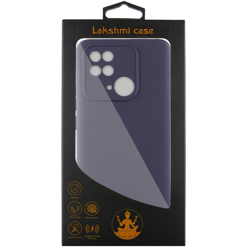 Чехол Silicone Cover Lakshmi Full Camera (AAA) для Xiaomi Redmi 10C | Микрофибра на картинке №4