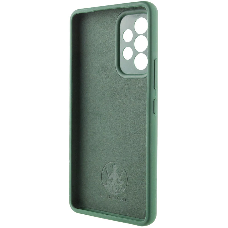 Чехол Silicone Cover Lakshmi Full Camera (AAA) для Samsung Galaxy A33 5G, Зеленый / Cyprus Green 3, Силикон, купить оптом с доставкой
