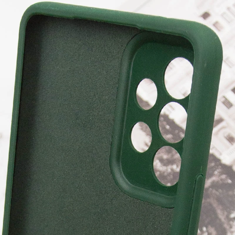 Чехол Silicone Cover Lakshmi Full Camera (AAA) для Samsung Galaxy A33 5G, Зеленый / Cyprus Green 6, Силикон, купить оптом с доставкой