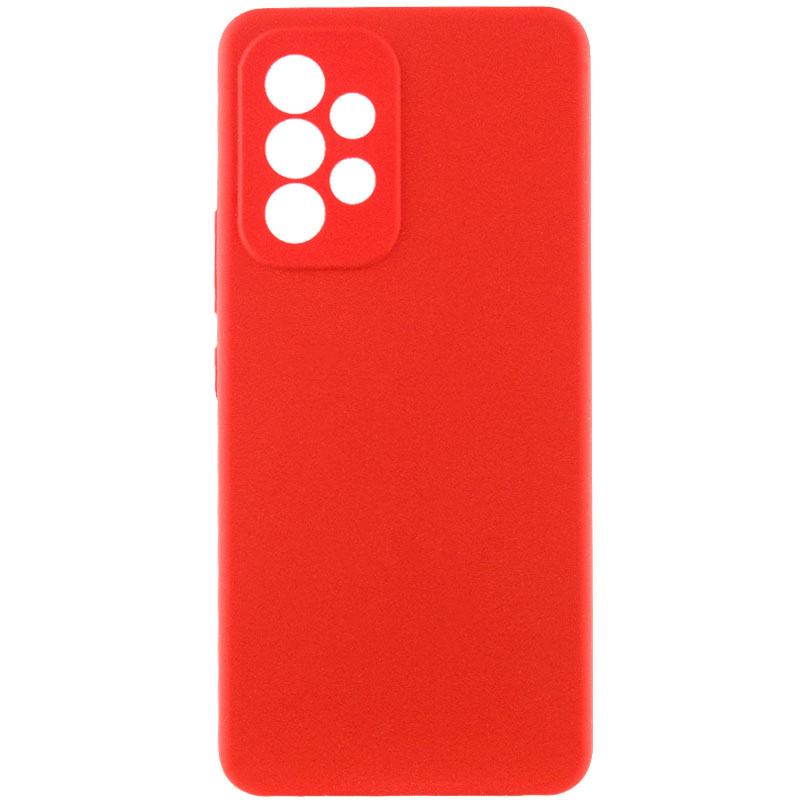 Чохол Silicone Cover Lakshmi Full Camera (AAA) для Samsung Galaxy A33 5G, Червоний / Red, Силікон, купити оптом з доставкою