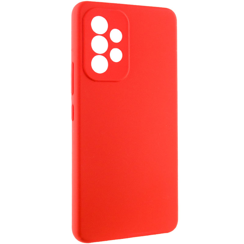 Чохол Silicone Cover Lakshmi Full Camera (AAA) для Samsung Galaxy A33 5G, Червоний / Red 1, Силікон, купити оптом з доставкою