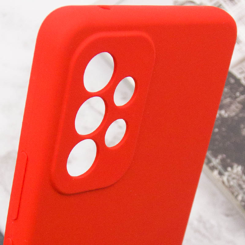 Чохол Silicone Cover Lakshmi Full Camera (AAA) для Samsung Galaxy A33 5G, Червоний / Red 5, Силікон, купити оптом з доставкою
