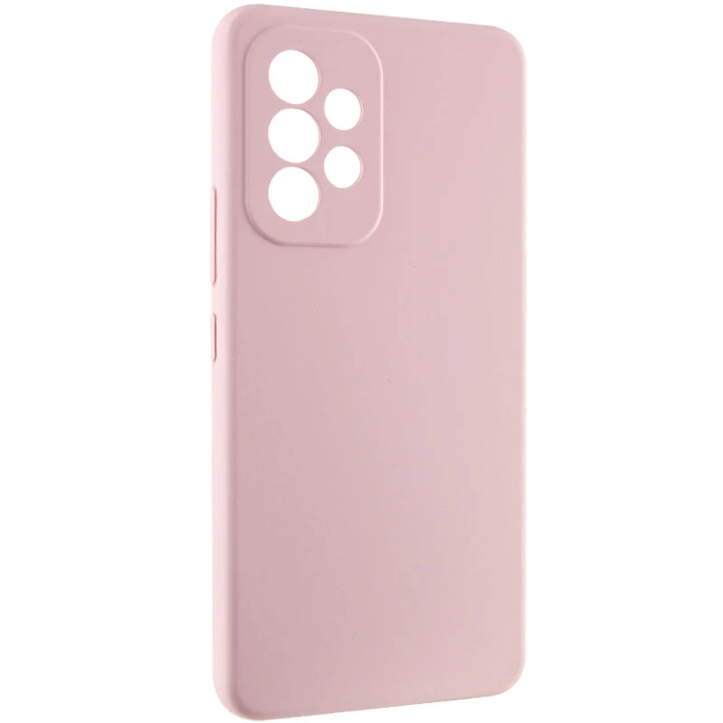 Чехол Silicone Cover Lakshmi Full Camera (AAA) для Samsung Galaxy A33 5G, Розовый / Pink Sand 1, Силикон, купить оптом с доставкой