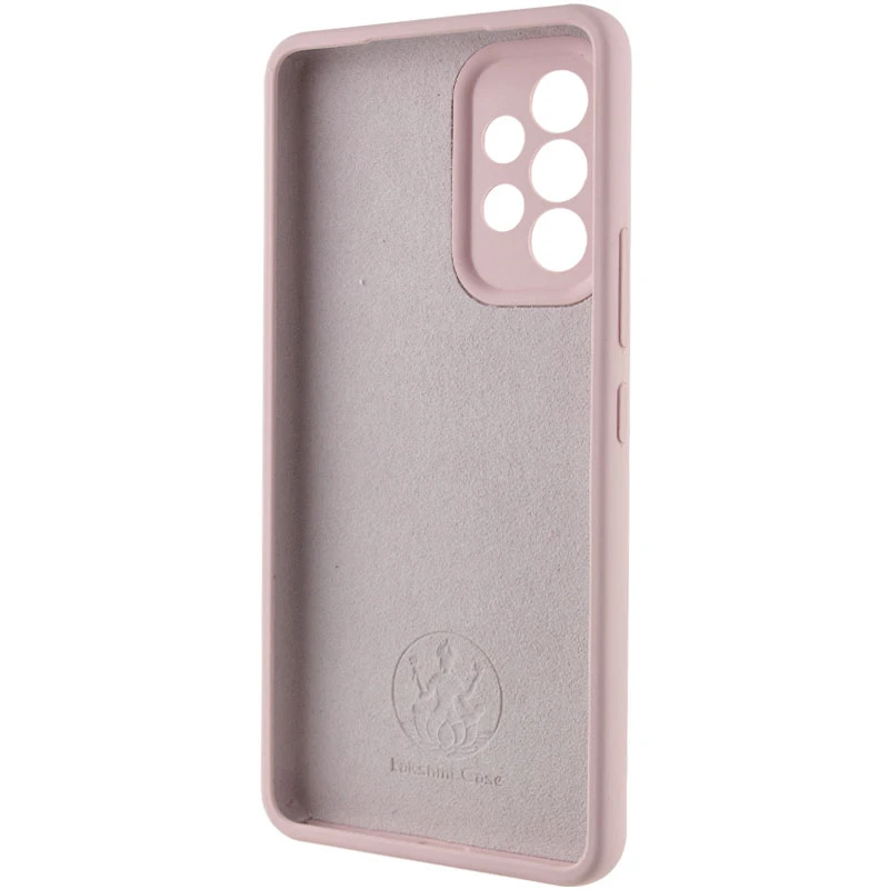 Чехол Silicone Cover Lakshmi Full Camera (AAA) для Samsung Galaxy A33 5G, Розовый / Pink Sand 3, Силикон, купить оптом с доставкой