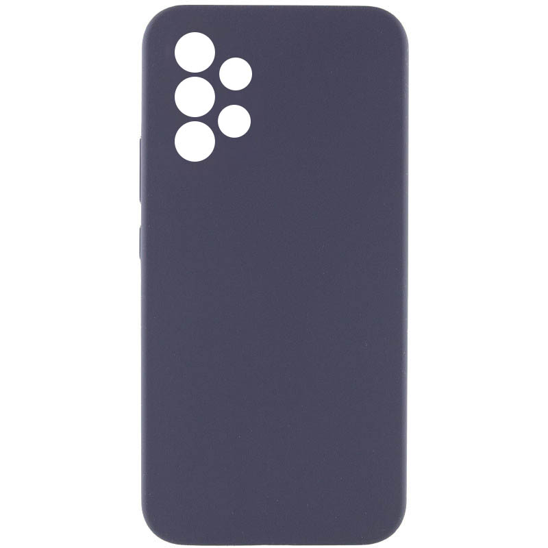 Чехол Silicone Cover Lakshmi Full Camera (AAA) для Samsung Galaxy A33 5G, Серый / Dark Gray, Силикон, купить оптом с доставкой
