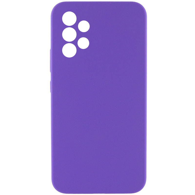Чохол Silicone Cover Lakshmi Full Camera (AAA) для Samsung Galaxy A33 5G, Фіолетовий / Amethyst, Силікон, купити оптом з доставкою
