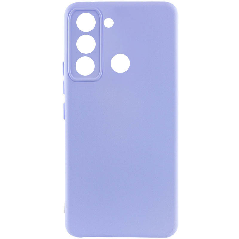 Чехол Silicone Cover Lakshmi Full Camera (AAA) для TECNO Spark 8C | Микрофибра на картинке №1