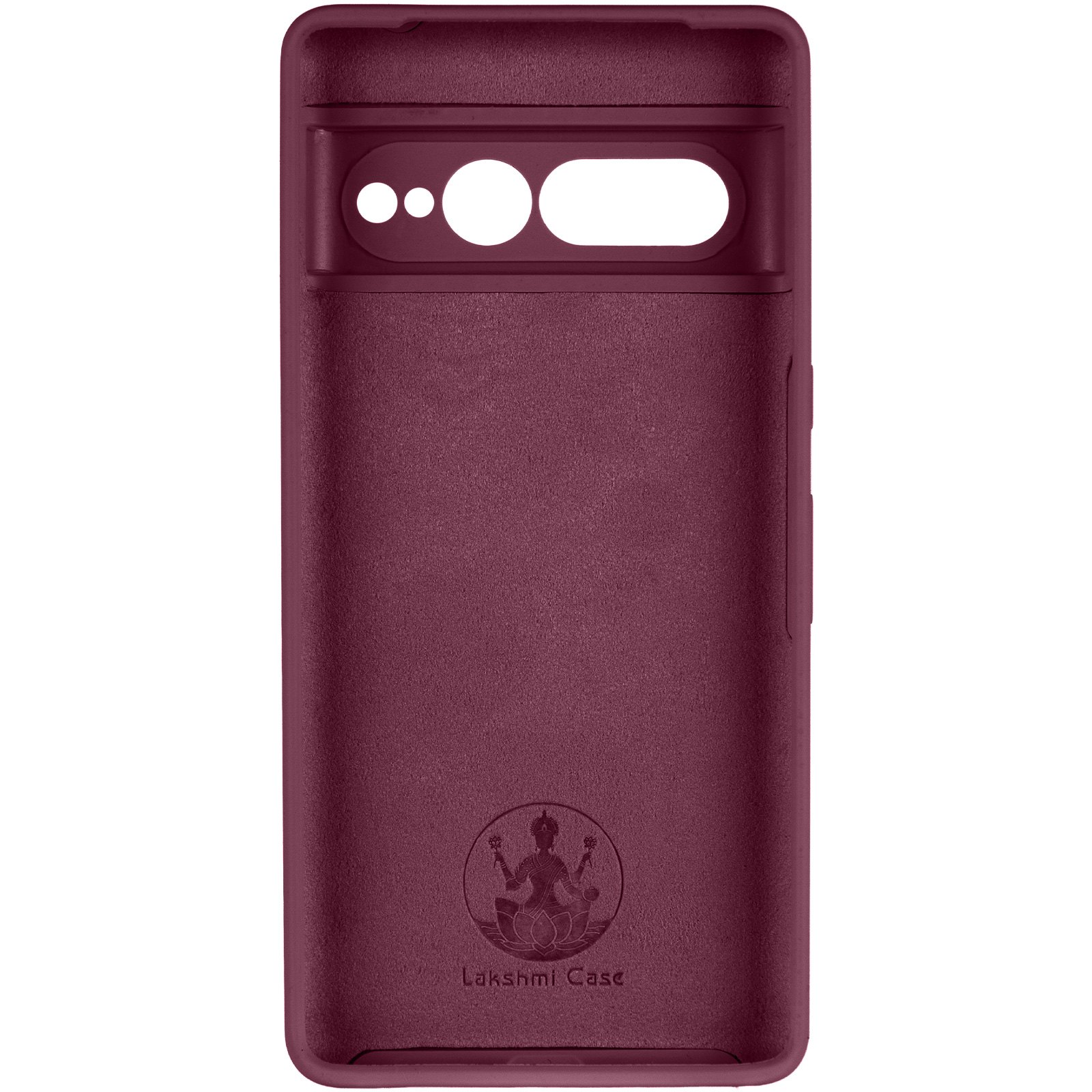 Чехол Silicone Cover Lakshmi Full Camera (AAA) для Google Pixel 7 Pro, Бордовый / Plum 2, Силикон, купить оптом с доставкой