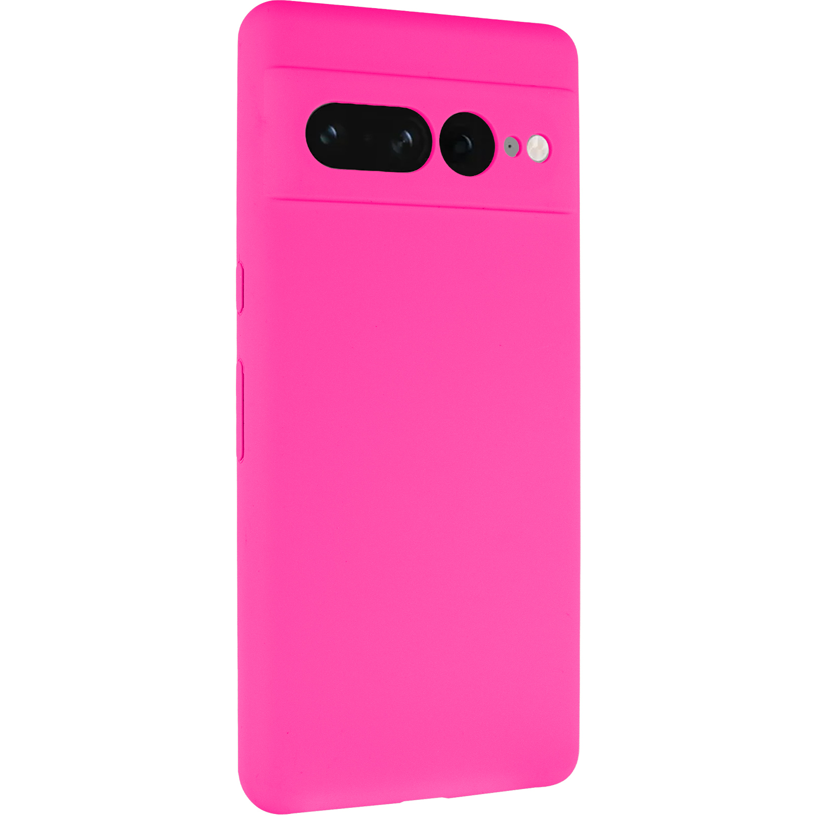 Чехол Silicone Cover Lakshmi Full Camera (AAA) для Google Pixel 7 Pro, Розовый / Barbie pink, Силикон, купить оптом с доставкой