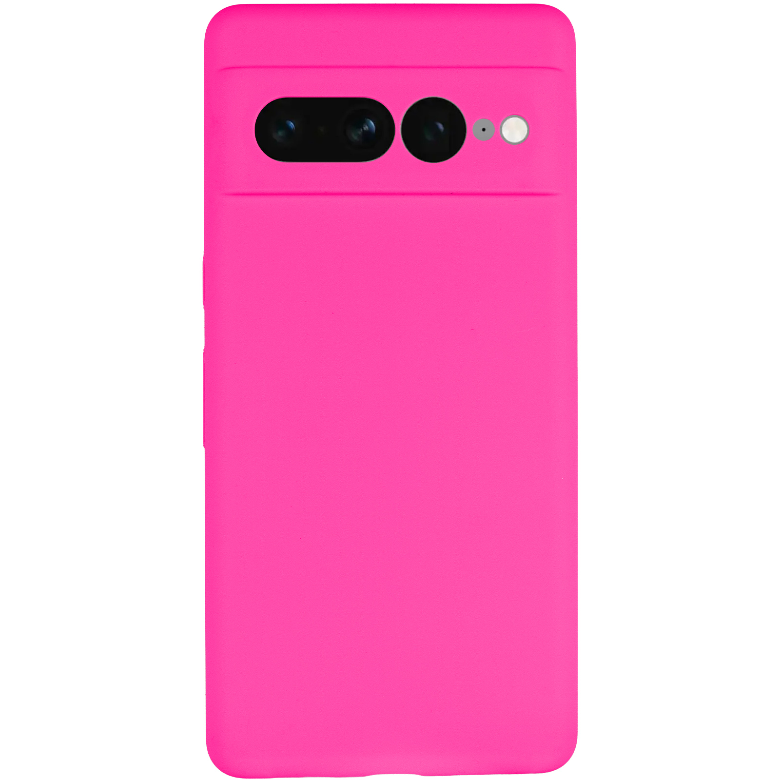 Чехол Silicone Cover Lakshmi Full Camera (AAA) для Google Pixel 7 Pro, Розовый / Barbie pink 1, Силикон, купить оптом с доставкой